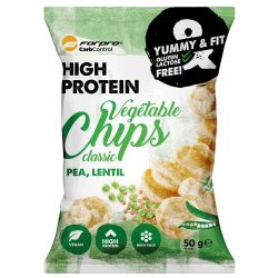   Forpro Protein Vegetable Chips Classic 15x50g  2022.04.17 5999104002094