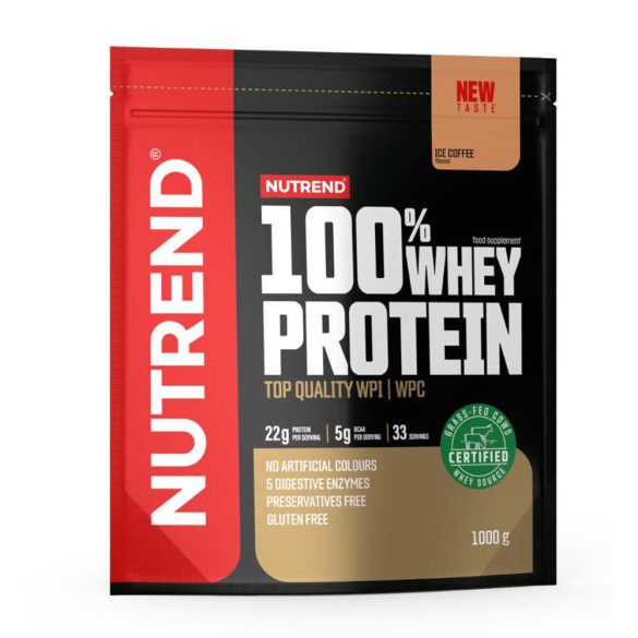 Nutrend 100% Whey Protein 1000g - Ice Coffee