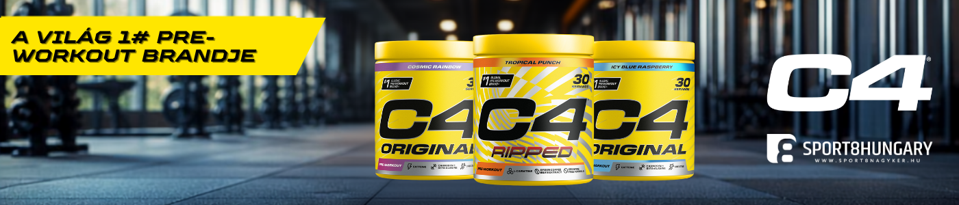 C4 – a világ első számú pre-workout márkája – Sport8 Hungary