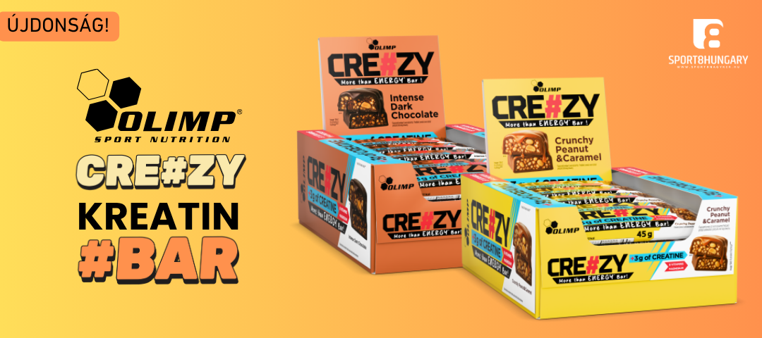 Olimp CRE#ZY kreatin bar – újdonság