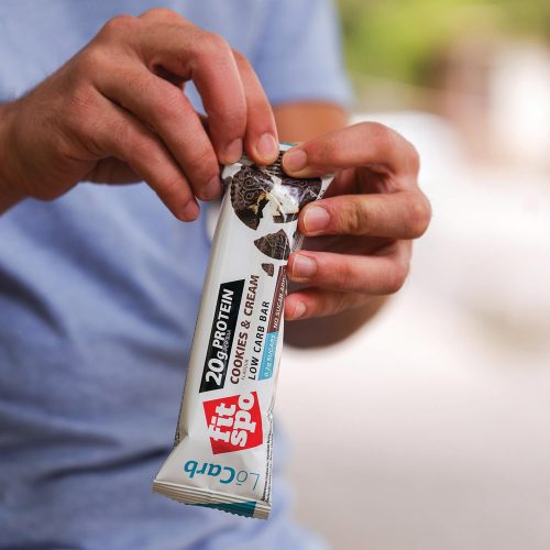 FitSpo Low Carb Protein bar 60 g Cookies & Cream