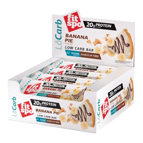 FitSpo Low Carb Protein bar 60 g Banana Pie