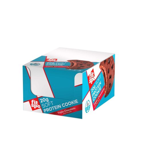FITSPO Protein Collagen Cookie 70g Triple Chocolate