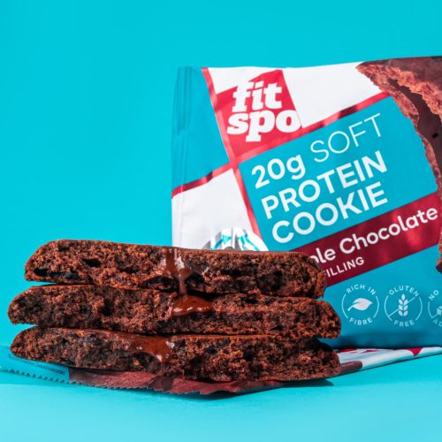 FITSPO Protein Collagen Cookie 70g Triple Chocolate