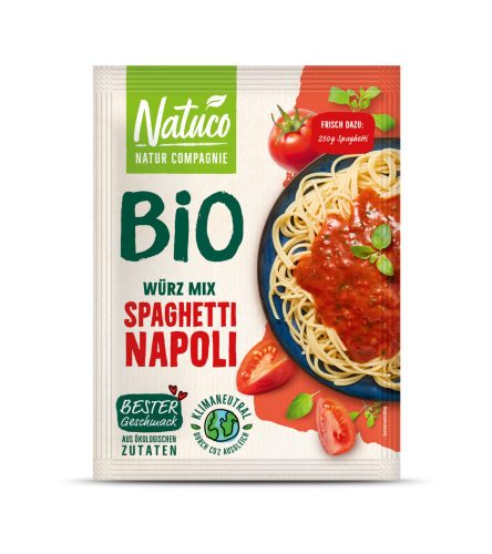 Natuco Bio Napoli Spaghetti Alap 40g