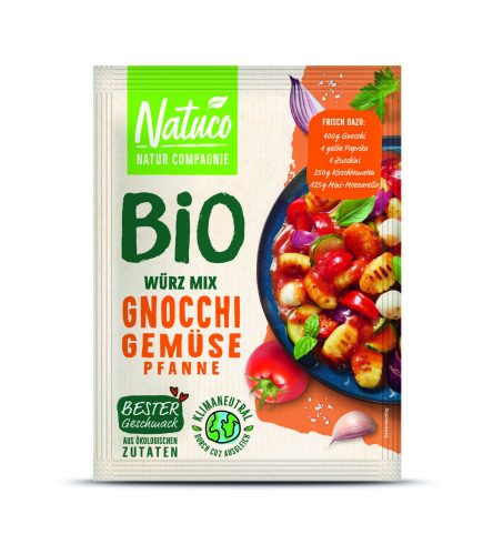 Natuco Bio Zöldséges Gnocchi Alap 42g