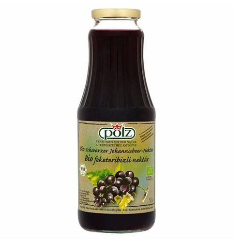 Pölz BIO Feketeribizli nektár 25%, 1L