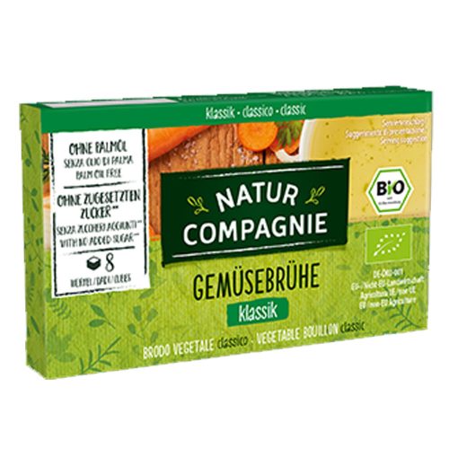 Natur Compagnie Bio Zöldség Leveskocka 84g
