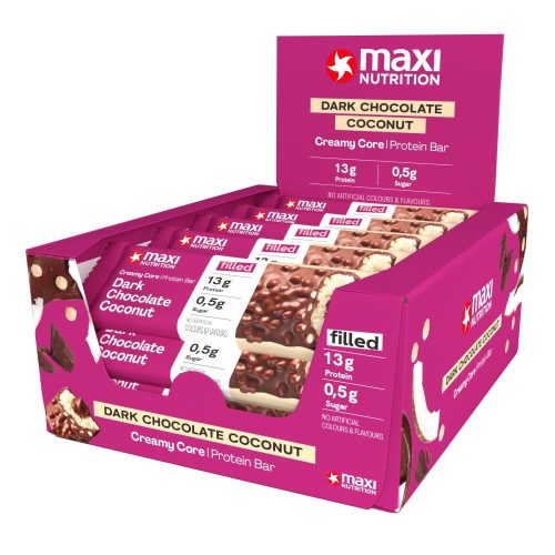MAXI NUTRITION Creamy Core Protein bar - Dark Chocolate Coconut 45g