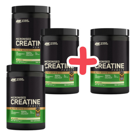Optimum Nutrition Micronised Creatine Powder 634 g Unflavoured 3+1