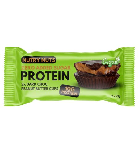 NUTRY NUTS Protein VEGAN Peanut Butter Cups - Dark Choc 42g