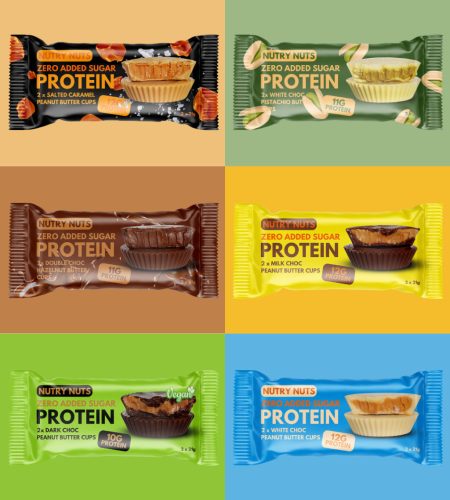 NUTRY NUTS Protein VEGAN Peanut Butter Cups - Dark Choc 42g