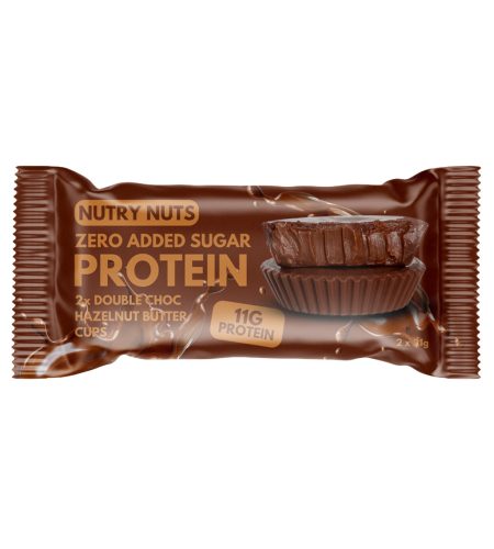 NUTRY NUTS Protein Hazelnut Butter Cups - Double Choc 42g