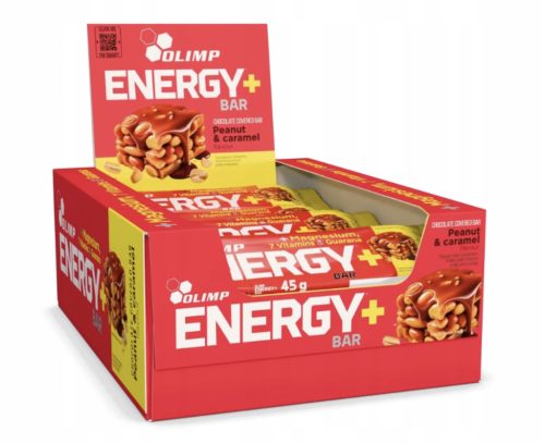 OLIMP SPORT Energy+ Magnesium Bar - Peanut Caramel 45g