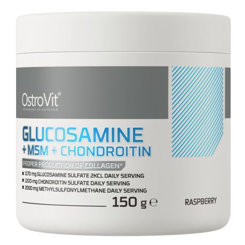 OstroVit Glucosamine + MSM + Chondroitin 150 g Raspberry