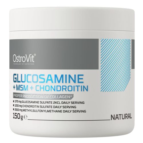 OstroVit Glucosamine + MSM + Chondroitin 150 g Natural