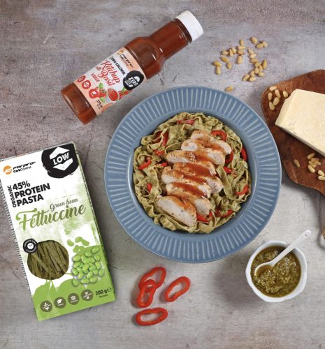 FORPRO BIO GREEN SOY BEAN PROTEIN PASTA FETTUCCINE - 200 G