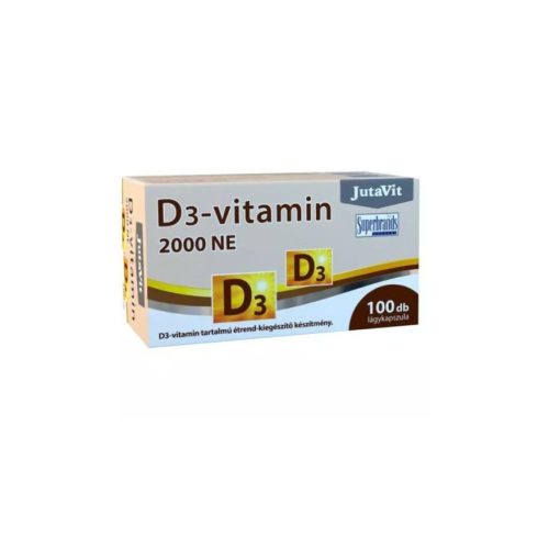 JutaVit D3-vitamin 2000NE  100 kapszula