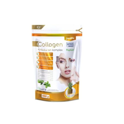 JutaVit Collagen+Hialuron komplex Ananász 400g