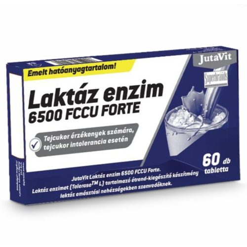 JutaVit_Laktáz_enzim_6500_FCCU_Forte_60_tabletta