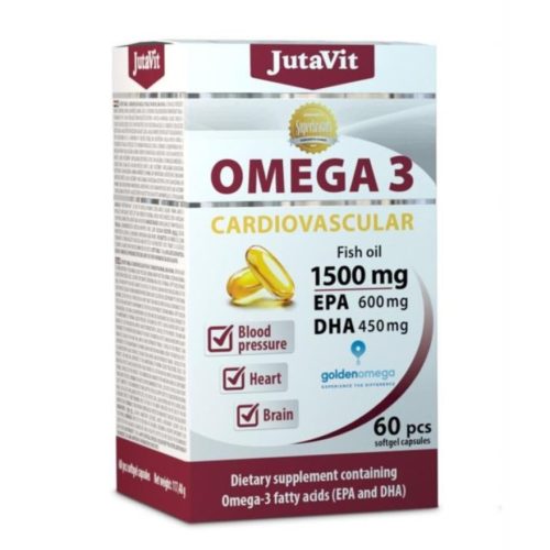 JutaVit Omega-3 Cardiovascular (1500mg) 60 kapszula