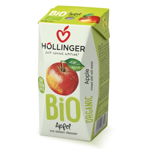 Höllinger BIO Szűretlen alma nektár 60%, 3x200ml, tetrapack