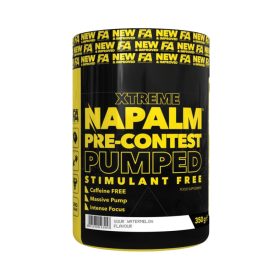   NAPALM Pre-contest pumped stimulant free 350 g Sour Watermelon