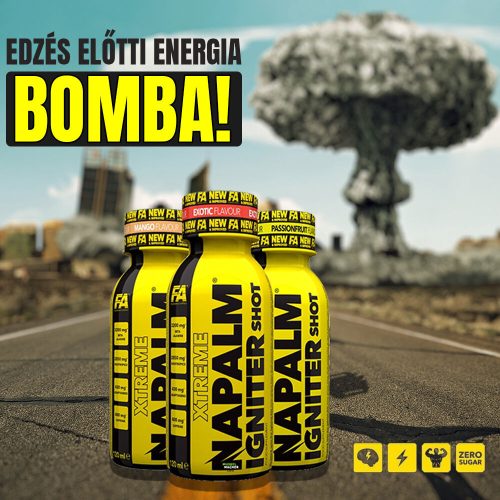 FA NAPALM IGNITER JUICE SHOT 120ML PASSION FRUIT