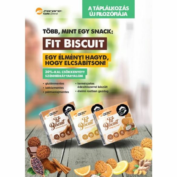 Forpro Fit Biscuit Cinnamon-Cocoa 50g 5999104002537 +AJÁNDÉK Forpro Mug Cake 45g