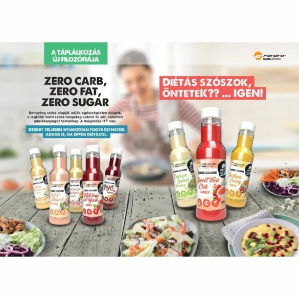 Forpro Near Zero Calorie Caesar Salad  Dressing - 375 ml 2022.12.22. 5999104002377 Total: 48%