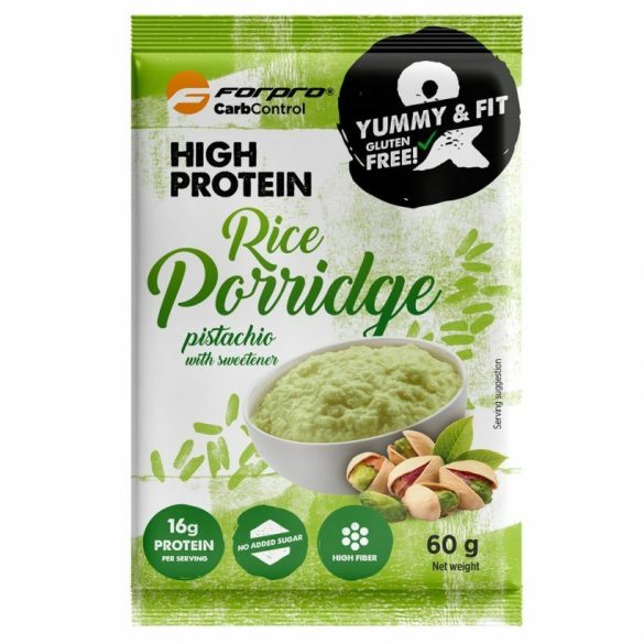 Forpro High Protein Rice Porridge with Pistachio 20x60g