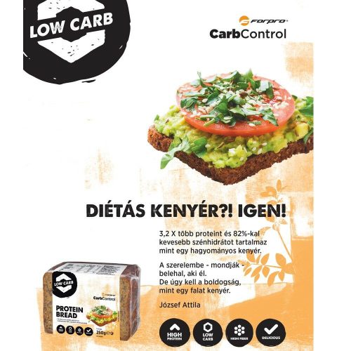 FORPRO Bread Carrot Protein  9x250g