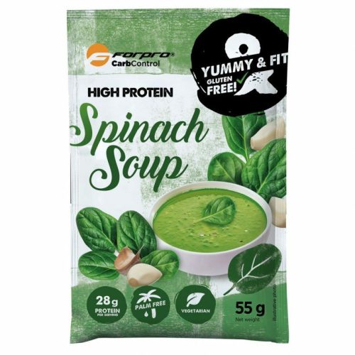 FORPRO High Protein Soup with Spinach 22x55g