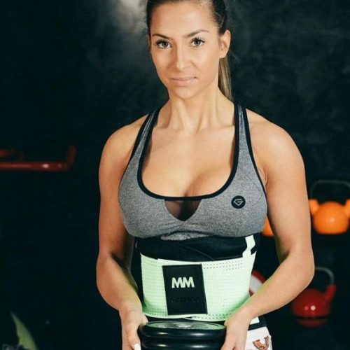 MADMAX Slimming Belt (Karcsúsító Öv) Green L