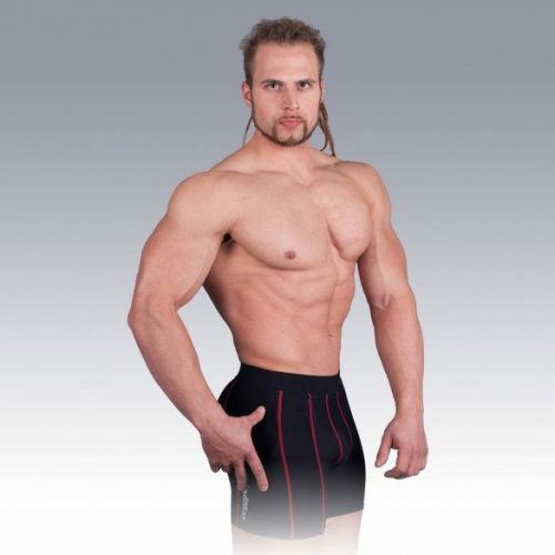 MADMAX Compression Shorts Red M