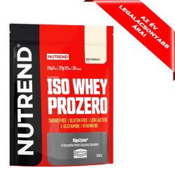 Nutrend Iso whey Prozero 500 g - white chocolate
