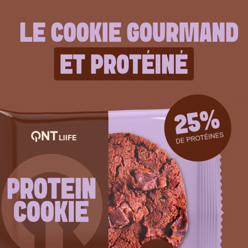 Qnt protein cookie chocolate chips 60 g