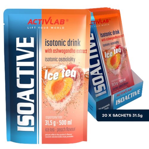 ACTIVLAB IsoActive 31,5g Ice Tea Peach (20)