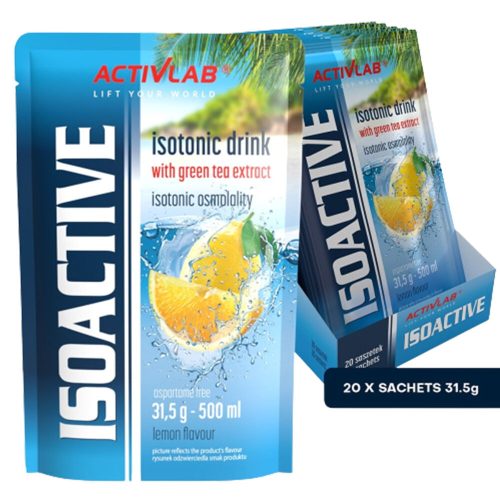 ACTIVLAB IsoActive 31,5g Lemon (20)