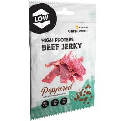   High Protein Beef Jerky - Peppered 5999104000045 Lejárat: 2022.09.29.