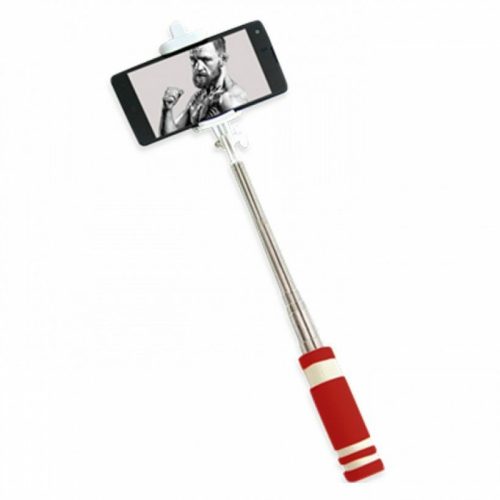 BSN Selfie Stick Red with Logo