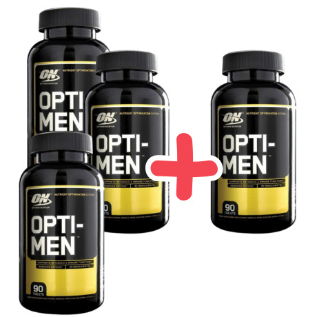 Optimum Nutrition Opti-Men 90 Tabs 3+1 akció