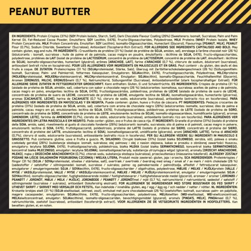 OPTIMUM NUTRITION CRISPY PROTEIN BAR 65G PEANUT BUTTER