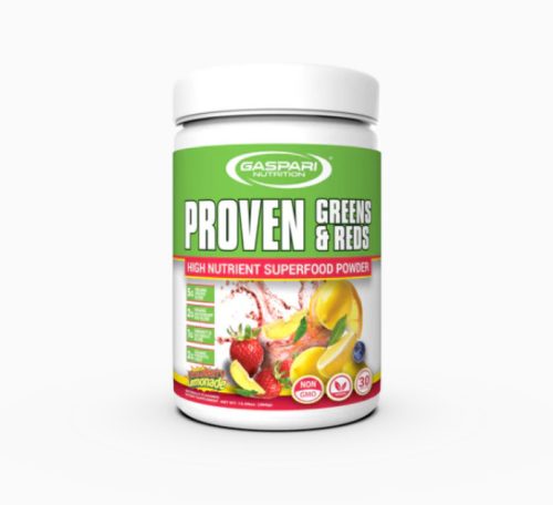 GASPARI Proven Green & Reds 360g Strawberry Lemonade