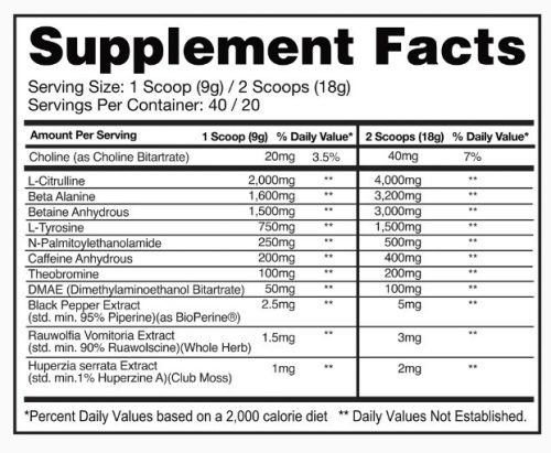 GASPARI SuperPump Agression 450g Berry Angry US