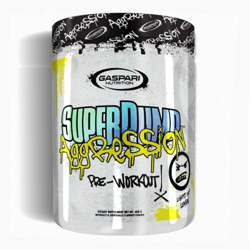 GASPARI SuperPump Agression 450g USA Lights Out Lemon
