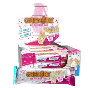 GRENADE High Protein Bar Birthday Cake 60g (12)