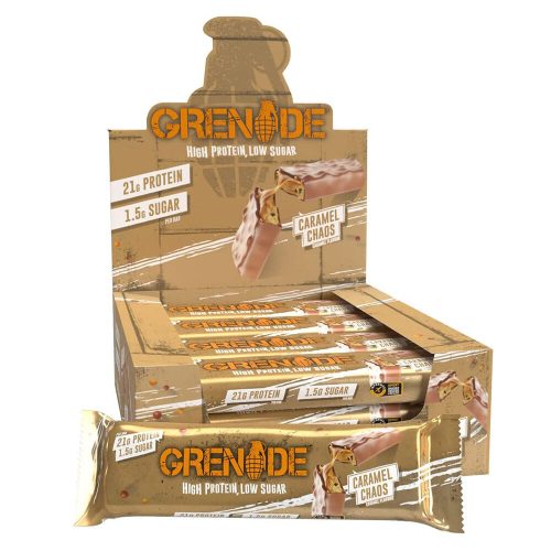 GRENADE High Protein Bar Caramel Chaos 60g (12)
