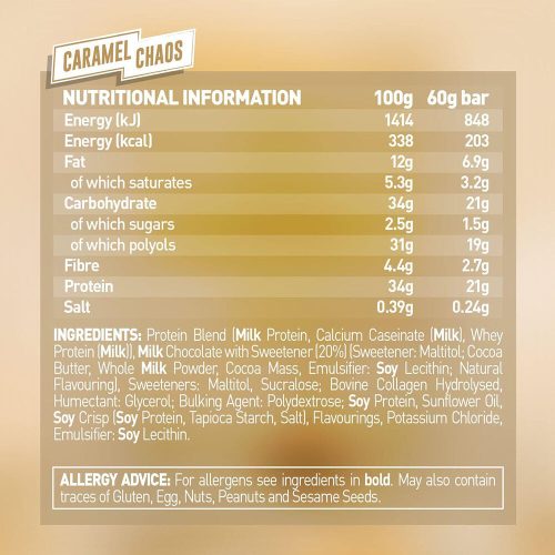 GRENADE High Protein Bar Caramel Chaos 60g (12)
