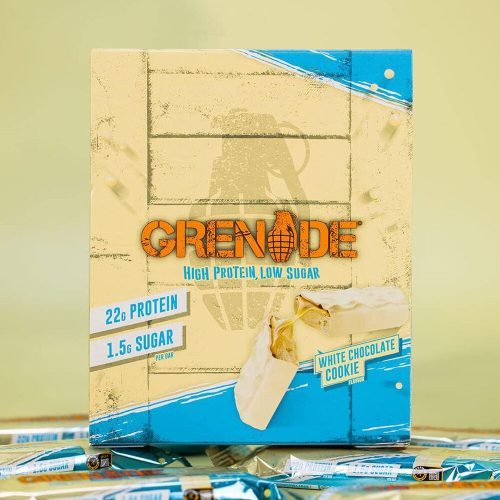 GRENADE High Protein Bar White Chocolate Cookie 60g (12)